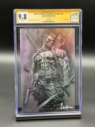 Victor Garduno Shadows of Castle #nn CGC 9.8 SS - Punisher FOIL - LTD 500