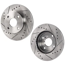 Front Brake Disc Rotors For Mazda Miata 1990 1991 1992 1993