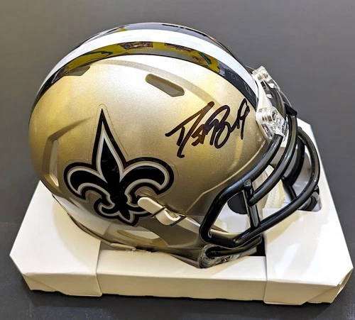 Drew Brees New Orleans Saints Signed Autographed Mini Helmet with COA