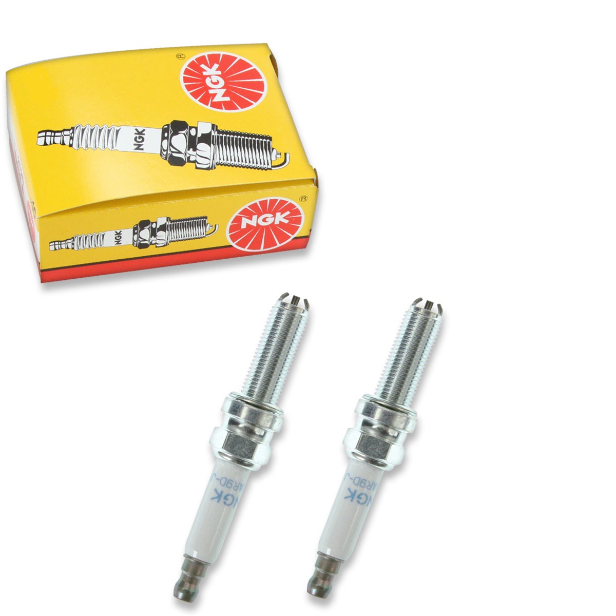 2 pc NGK 1633 LMAR9D-J Standard Spark Plugs for 12 12 7 719 772 Ignition hm