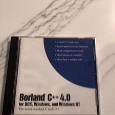 Borland C  4.0 Compiler CD for DOS, Windows, Windows NT English
