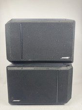 Bose 301 Series IV Direct/Reflecting Speakers Pair Black L/R Tested Working