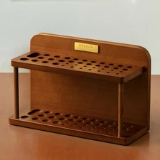 Wooden Paint Brush Organizer for Art Supplies and Crafts - BJ-02