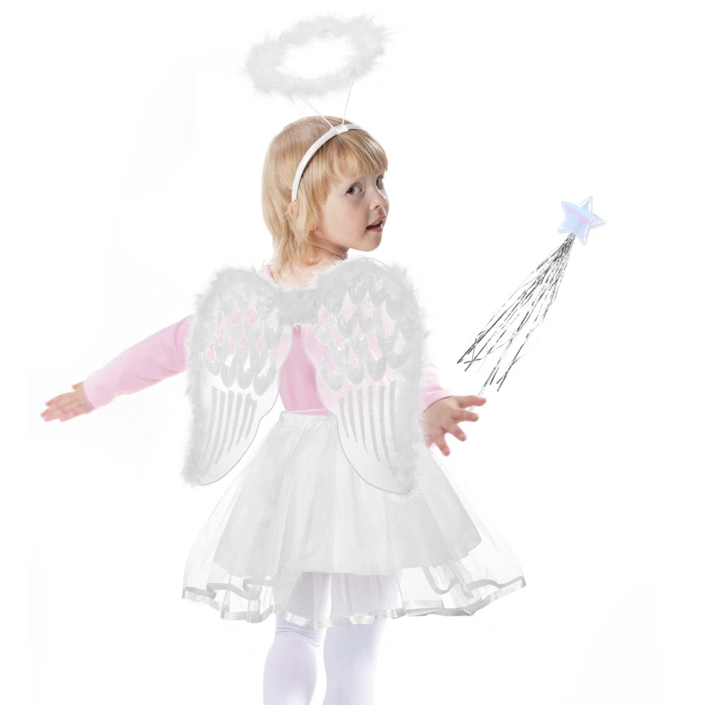 VETEMENTS Costume bambino vestito garza gonna tuta bambino fata per gilrs angelo