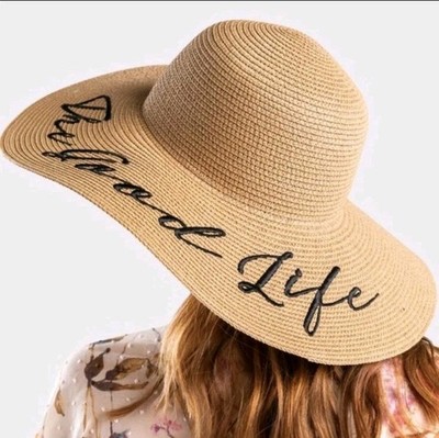 Francesca s Large Floppy ''The Good Life'' Sun Hat Beach Hat Vacation Retirement 