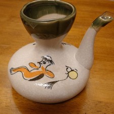 Kappa Heaven Tokkuri Pottery Sake Cup Retro