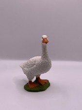 Schleich WHITE GOOSE Farm Animal Bird Retired 2015 Figure 13799 Duck Figurine