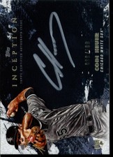 2021 TOPPS INCEPTION SILVER SIGNINGS #SS-CH CODI HEUER AUTO CHICAGO WHITE SOX BA