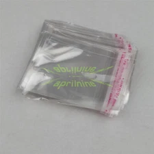 New 400pcs Clear Resealable Cello Plastic Envelope 60mm x 80mm