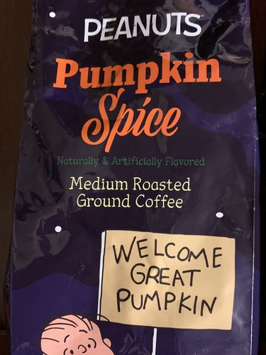 Cacacahuetes Charlie Brown ESPECIAS CALABAZA café molido tostado medio lote de 2 (24 oz) - Imagen 3 de 4