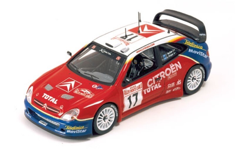 1/43 IXO RAM107 Citroen Xsara WRC 2003 Monte Carlo Rally #17 McRae & Ringer NMIB