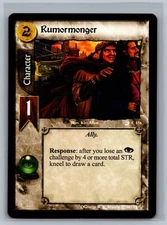 A Game of Thrones CCG Rumormonger #156 GOT TCG Ice and Fire Edition