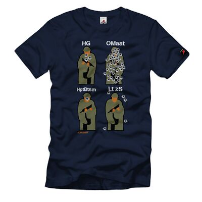 Bundesmarine Schießen Bundeswehr Marine Humor Leutnant zur See Alfashirt#33233