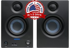 Altavoces de monitor activo para producción musical de campo cercano ordenador