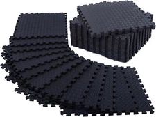 48pc Puzzle Exercise Mat w/ EVA Foam Interlocking Tiles GYM Home