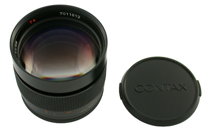 ZEISS Contax Planar T* 1,4/85 85mm F1,4 MMG prime lens adaptable digital top