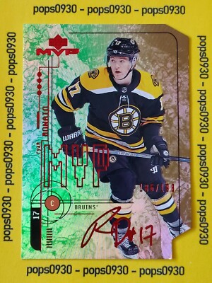 Ryan Donato, Boston, 2018, MVP Hockey, Colors & Contours, green, #99, 186/198