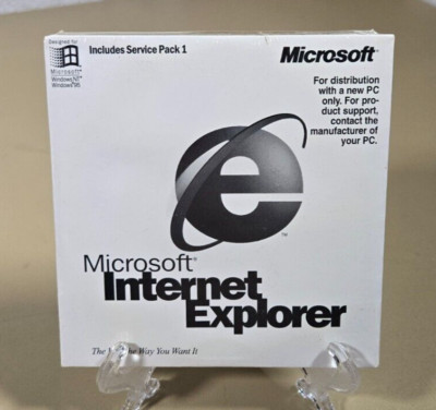 Microsoft Internet Explorer Plus v4.0 Software CD for Windows 95/NT - SEALED