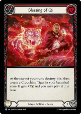 BLESSING OF QI (RED) X3 NM! *FAB - PART THE MISTVEIL*