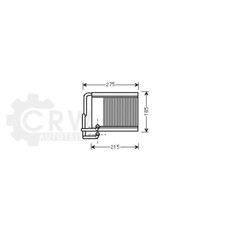 Wärmetauscher Innenraumheizung für Hyundai i30 Kombi 2.0 CRDi Bj.08-12