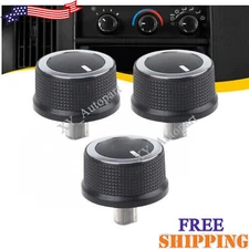 3 x A/C Heater TEMP CONTROL KNOB 84793085 For 08-17 Chevrolet Express Van Savana