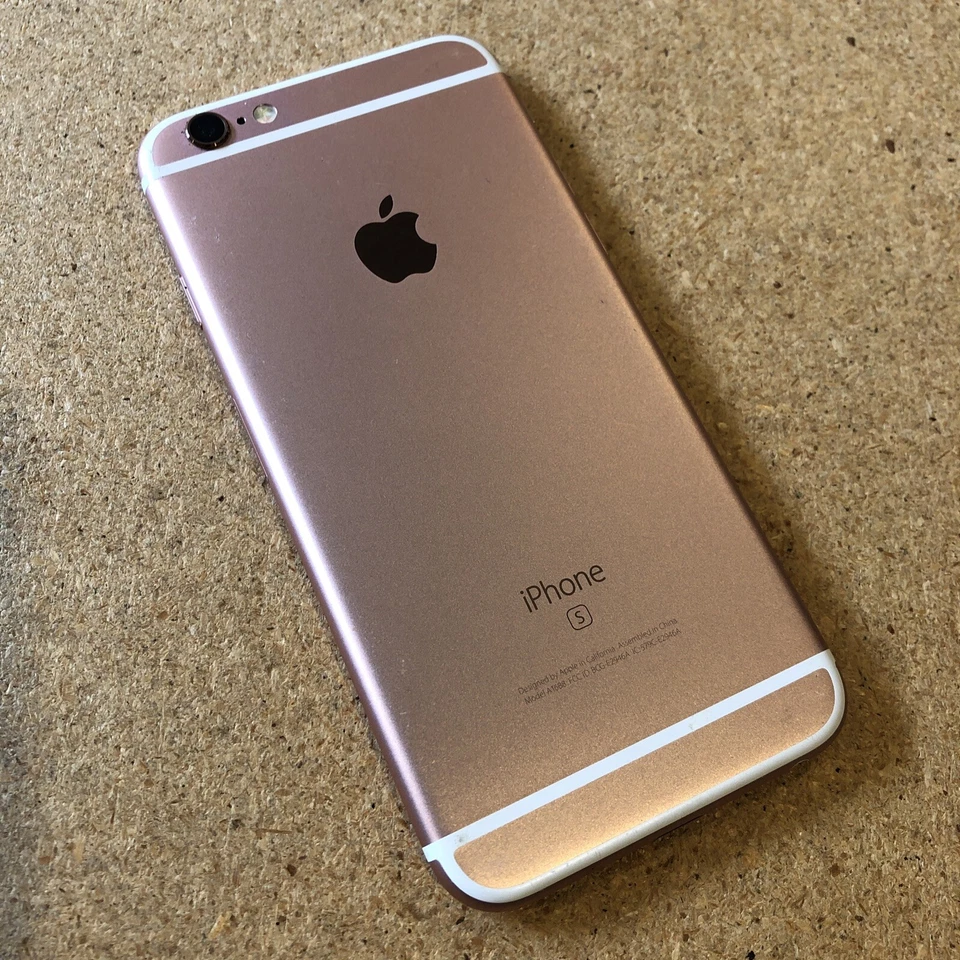 Apple iPhone 6S 16GB Rose Gold Rogers Carrier Locked *Works Crack Screen* BH 95% - Image 3 of 4