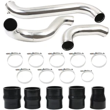 3"Intercooler Pipe Kit & Boots For 2011-2016 GMC CHEVY 6.6L LML Duramax Polished