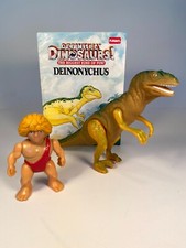 Definitely Dinosaurs Deinonychus  Druze W Original Booklet Playskool 1987 Dino