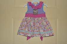 Matilda Jane Tank Floral Lovely Unicorn Polka Pink Top Girls Sz 2T NWT Pls READ 