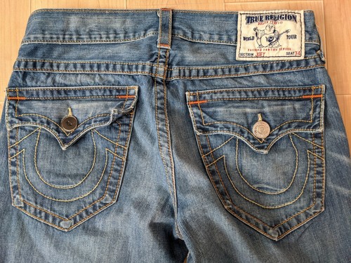 Womens True Religion Joey Blue Jeans 