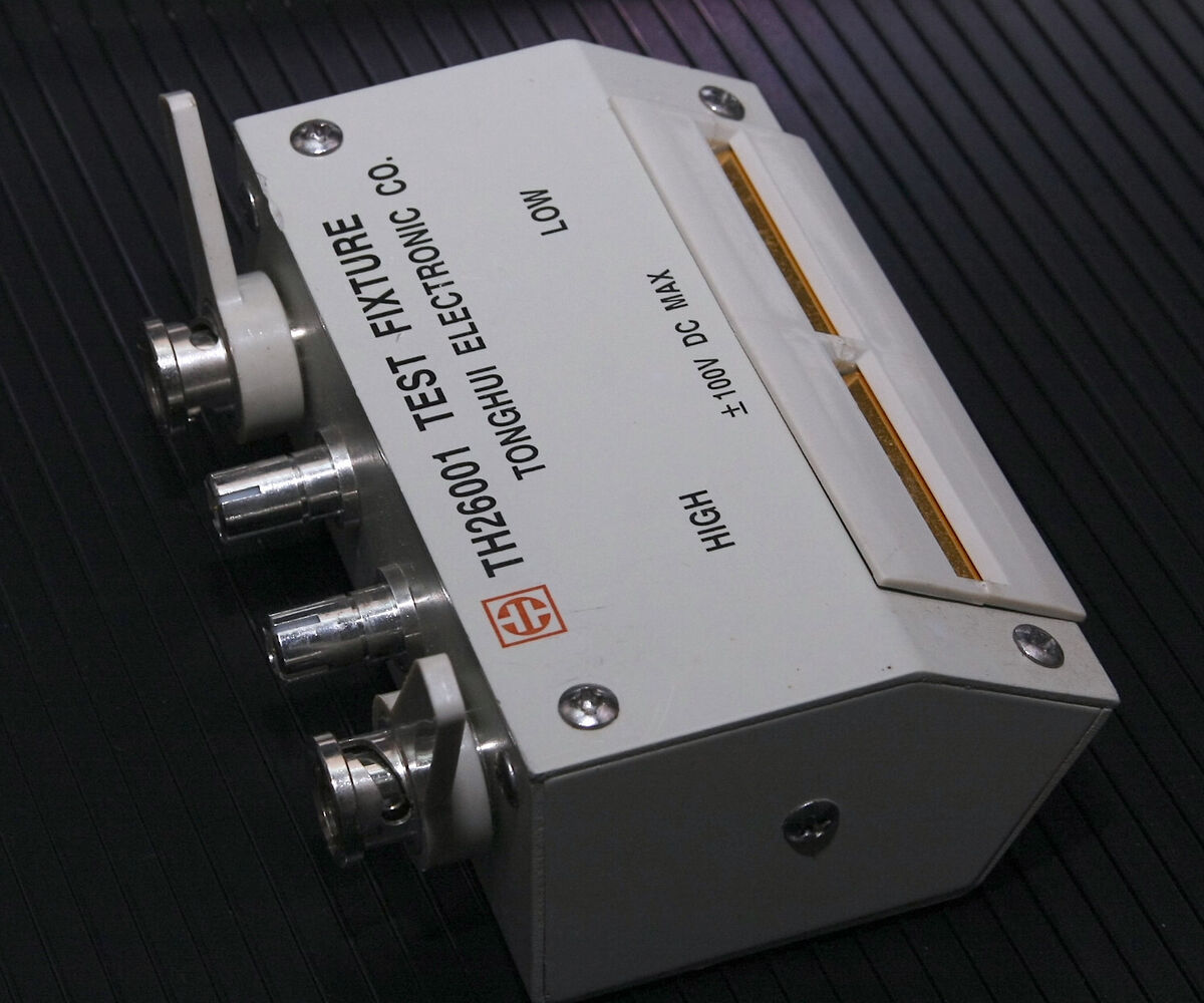 New Tunghui TH26001 Test Fixture LCR Meter similar as HP New Tunghui TH26001 Test Fixture LCR Meter similar as HP