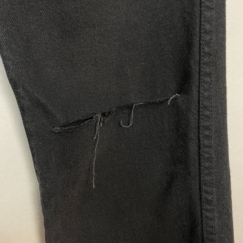 Neu mit Etikett Revice Ex-Boyfriend Jeans schwarz distressed hoher Bund zerrissen Größe 31 Damen - Bild 9 von 14