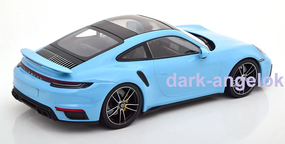 1:18 Minichamps Porsche 911 (992) Turbo S 2020 blue LIMITED 306, 153069076 RAR - Bild 3 von 4