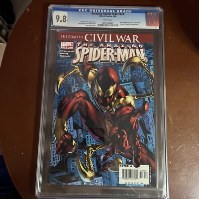 The Amazing Spider-Man 529 CGC 9.8 4/06, A- RG, BR, S-J. MS, C-BH, New S {CGCB2}