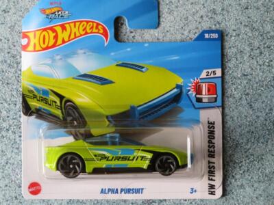 Hot Wheels H5A 018 ALPHA VERFOLGUNG gelb/blau 2025 18/250 CaseA