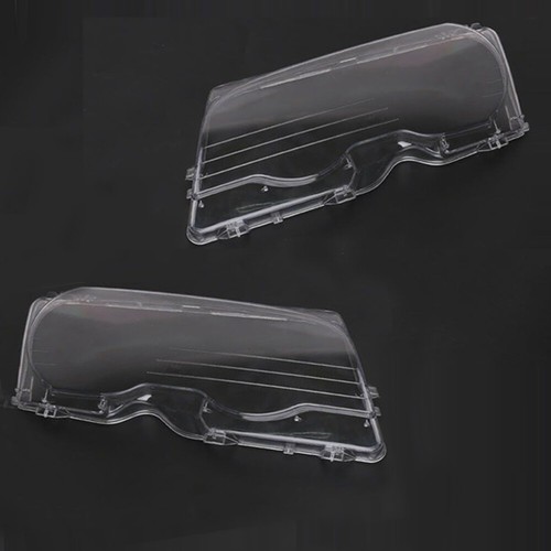 2Pcs HEADLIGHT COVER LENS Fit for 1999-02 BMW E46 2DR M3 01-06 Base Coupe 2 Door - Picture 4 of 7