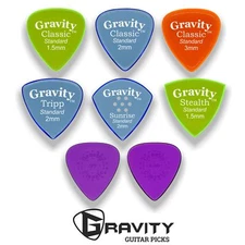 Acrylic Variety Pack Guitar Picks | Polished Bevels Brighter Louder Sound & T...