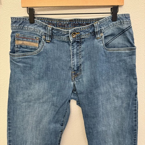 Prana Axiom Straight Leg Denim Jeans Mens 34x29 Mid Rise Outdoors Normcore - Picture 5 of 20