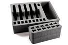 New 5 pistol Quick Draw handgun foam insert +storage fits your Apache 4800 case