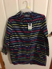 BRAND NEW WOMEN'S SIZE 2 JOULES RIGHT AS RAIN PACKABLE RAINCOAT