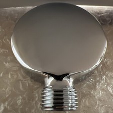 Wall Mounted Supply Elbow, Wall Elbow for Hand Shower, Solid Brass Round 3