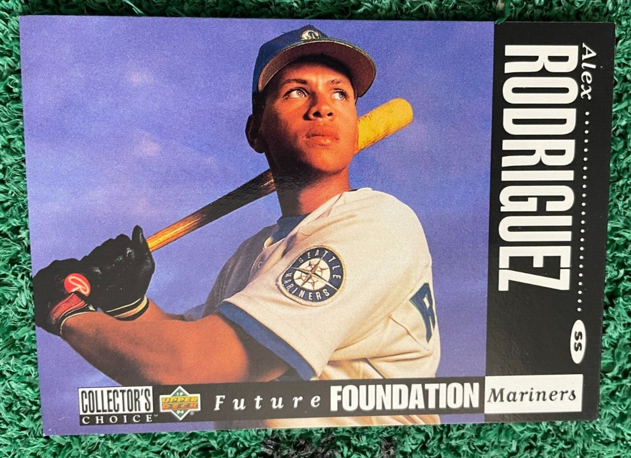 1994 Collector's Choice #647 Alex Rodriguez Future Foundation RC