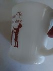 Vintage Fire King Milk Glass Meal Prayer "Bless this Food" Coffee Mug Cup — photo 7