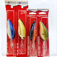 New 3 Norman Lures DD22 5/8oz Crankbait Lure ...