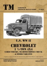 TANKOGRAD 6038 Chevrolet 1 ½-ton 4x4 Trucks Cargo, M6 Bomb Service and others