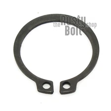 25mm, M25, External Circlip, Carbon Steel, Retaining Snap Ring, Outer, Clip