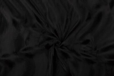 Faux Fur Pony Skin Velboa Stoffmaterial - SCHWARZ
