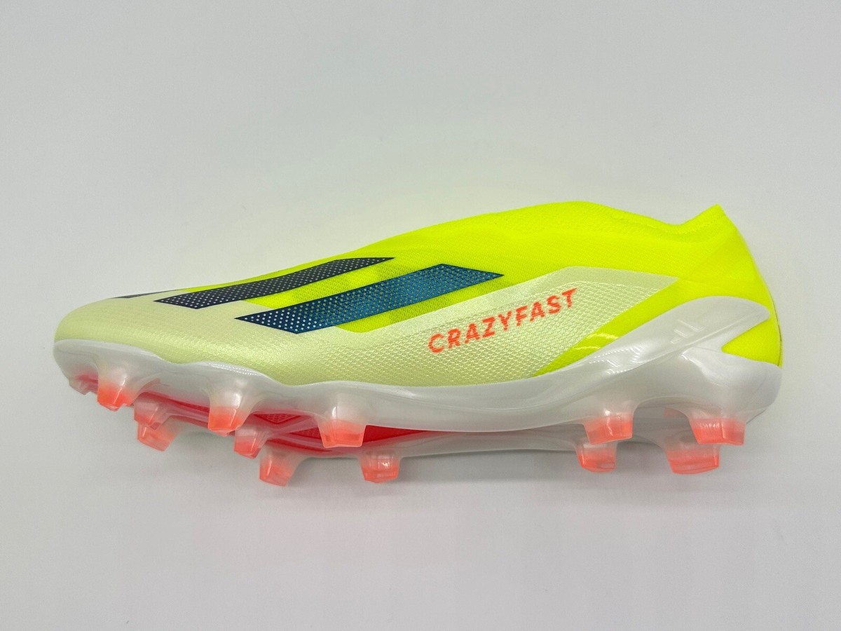 Adidas X Crazyfast Elite Laceless FG Men's Size 12 Yellow Black