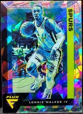 2020-21 Panini Flux Lonnie Walker IV Cracked Ice #162 Spurs C070