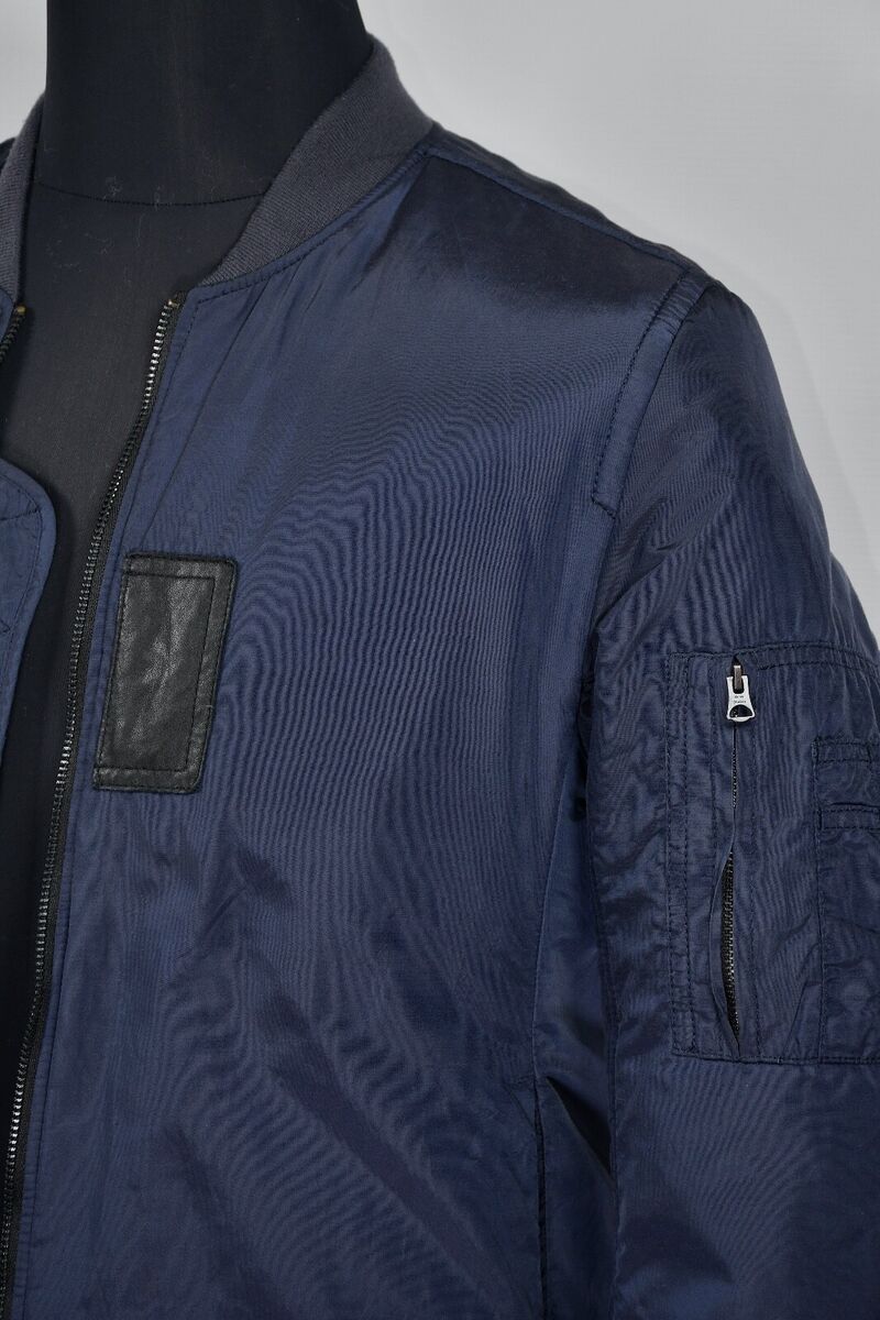 ACNE STUDIOS SILAS MA-1 ANTIQUE LIGHT BOMBER JACKET size 44 ACNE STUDIOS SILAS MA-1 ANTIQUE LIGHT BOMBER JACKET size 44
